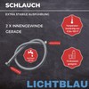 LICHTBLAU Kink Resistant Stainless Steel Hose, 50 cm, 3/8 Inch,