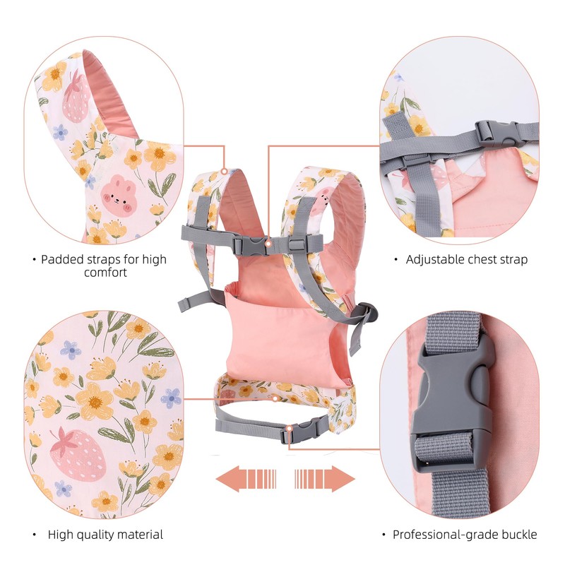 Baby Doll Carrier Front and Back Baby Doll Accessories Backpack
