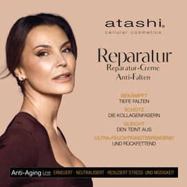 Atashi Wrinkle Repair Cream Face Repair Night Cream Moisturising Cream Wrinkle Smoothing Cream Anti-Ageing Wrinkles for Neck and Face 50 ml