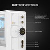 ALSEYE Rams2.0 Mid Tower PC Case Micro-ATX/ITX MATX Tempered Glass