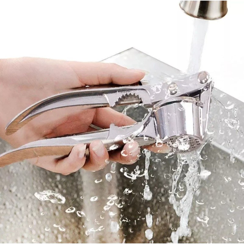 SARO STORE Prensa De Ajo Exprimidor Triturador