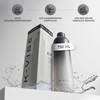 K-VIBE Stainless Steel Drinking Bottle 750 ml, Vacuum Insulated (Grey