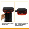 WAO ZONE Telescopic Stool Cushion, Round Thickened Folding Seat Cushion