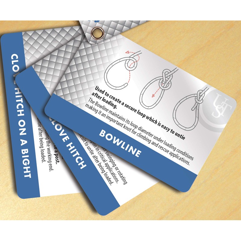 UST Learn & Live Educational Card Set, Knot Tying