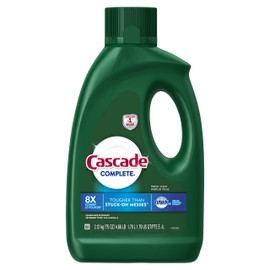 Cascade Complete Gel Dishwasher Detergent, Fresh, 75 oz (Packaging May Vary)