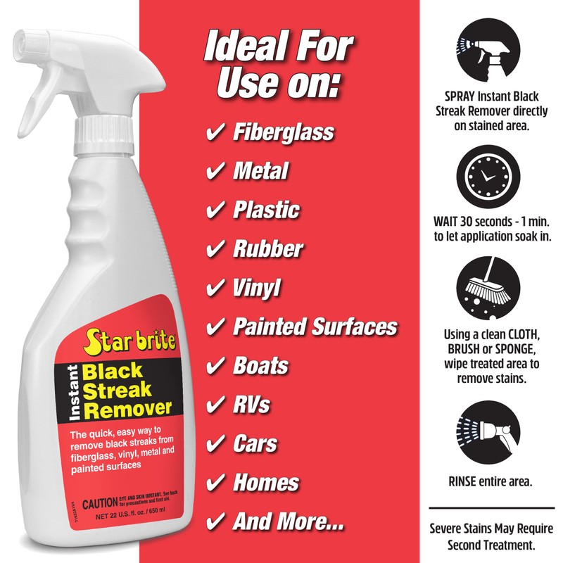 STAR BRITE Instant Black Streak Remover - 1 GAL (071600N)