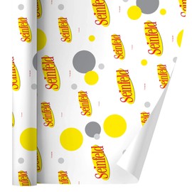 GRAPHICS & MORE Seinfeld Logo Gift Wrap Wrapping Paper Roll