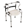 PCP Dual Folding 5-in-1 Bathroom Mobility & aid Commode Walker