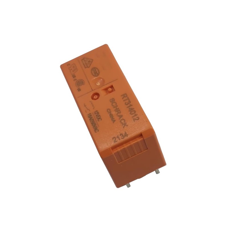 2PCS RT314012 12VDC 16A SPDT 8 pin General Purpose Relay
