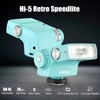 Hi5 Retro Camera Flash with Adjustable Head & Built-in 2500mAh