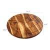Volley-Ball Shape Acacia Wood Cutting Board Gift For Her Charcuterie