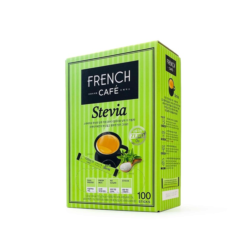 Namyang French Cafe Stevia Instant Coffee Mix (Zero Sugar) (100