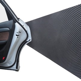 NOELAMOUR Car Parking Lot Door Scratch Resistant Cushion Guard Carport Garage Accessories 78.7 x 7.9 x 0.2 inches (2000 x 200 x 4 mm) (1 Black)