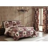 5-Piece Rustic Cabin Twin Comforter Bed in a Bag Bedding