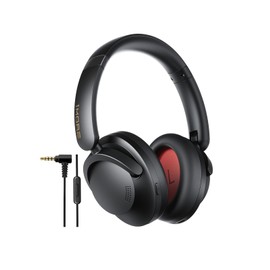 1MORE SonoFlow Pro HQ51 Wireless Over-Ear Headphones, Reduce Noise by Up to 45dB, Hi-Res Audio, 100H Playtime, App Control, Bluetooth 5.4, AI Clear Calls, Lightweight Fit for Travel Office, Matte Gray