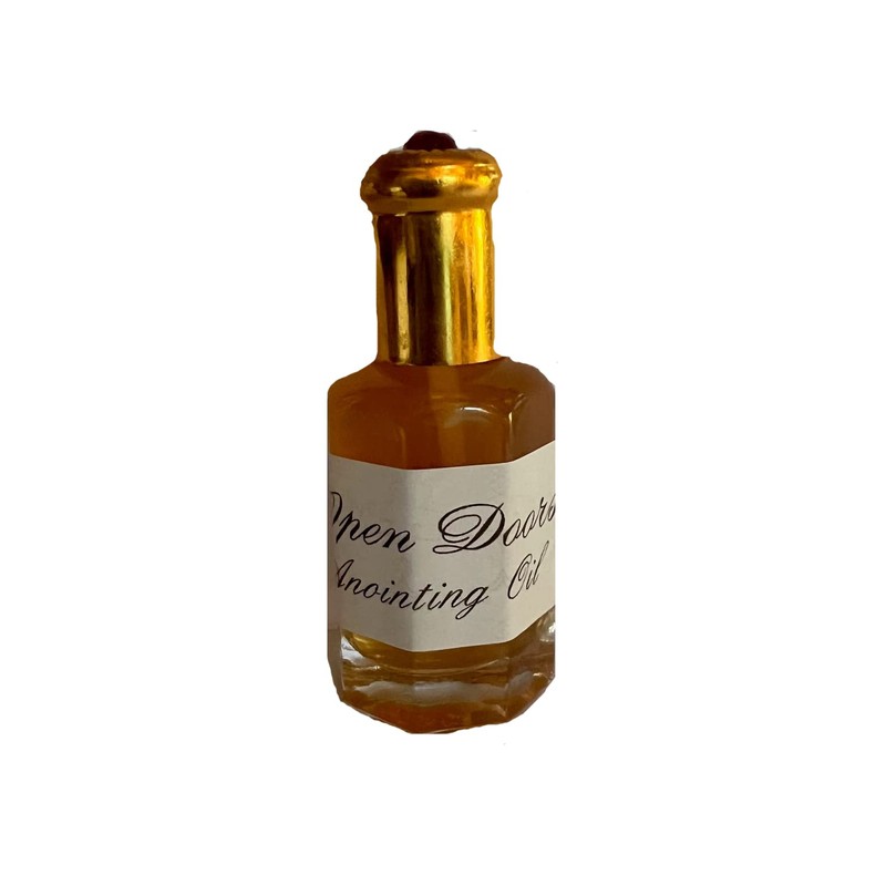 Open Doors Anointing Oil 1/3 oz Bottle with Gold top