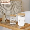 ComSaf Food Storage Containers with Airtight Lids Set of 6,