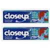 2 x 90g Peppermint Closeup Toothpaste, Family Pack Toothpaste cleans