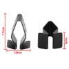 X AUTOHAUX 6pcs Metal Retainer Car Front Console Trim Clip
