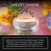 Voluspa Wildflowers, 3 Wick Tin Candle, 12 Ounce, 40 Hour