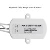 Mini PIR Motion Sensor Switch,4A 5-24V PIR Infrared Motion Sensor