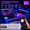 Acrylic Interior Car LED Strip Lights, Dreamcolor 10-in-1 Car Ambient