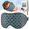 LitBear Breathable Sleep Mask, 3D Eye Mak Sleep for Side