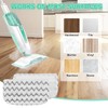 GFRED 8 Pack Microfiber Steam Mop Replacement Pads for Shark