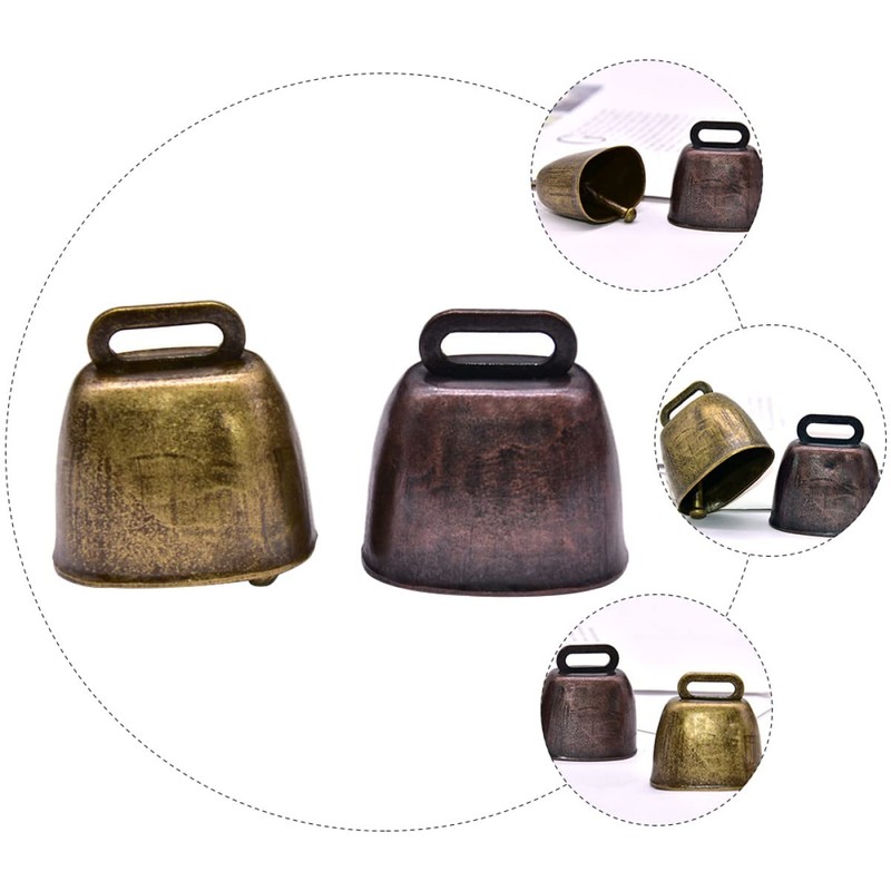 STOBAZA 3sets Elegant Luxury Tinkle Bell Sheep Bell Cattle for
