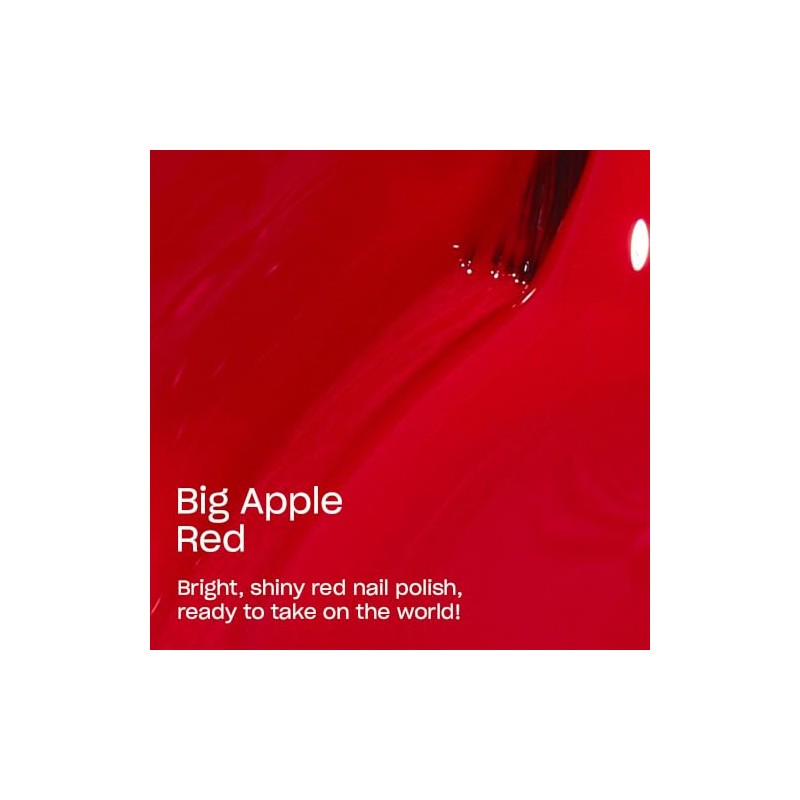 OPI Nail Lacquer, Big Apple Red, 0.5 fl. oz.