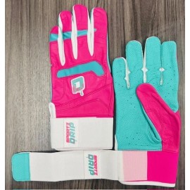 Sportz Drip NEW Sportz Drip Adult Large/XL Premium Pro Short Cuff Batting Gloves -Adult L/XL
