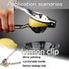 Stainless Steel Lemon Squeezer, Easy to Use Lemon Juicer, Easy