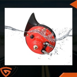 Gearzaar 12V Car Horn 300DB Super Loud Train Horn Waterproof For Cars Motorcycle Trucks