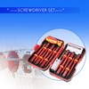 Cucioki 13 Pcs VDE Insulated Screwdriver Set -V High Voltage