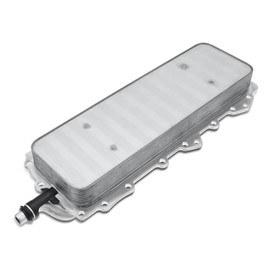 A-Premium Engine Oil Cooler Compatible with Land Rover Range Rover 2014-2019 Discovery LR4 Jaguar XE XF XJ XK F-Pace F-Type 3.0L Petrol/Flex