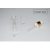 Hustar Small Dropper Bottle, 10pcs 5ml Mini Sample Dropper Bottles