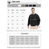 THE GYM PEOPLE Men's Fleece Crewneck Sweatshirt Thick Loose fit