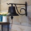 NACH JS-90-091 Classic Fine Cast Iron Rustic Hanging Doorbell, 8.5
