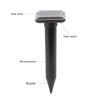 Ultrasound Snake Repeller Mini Solar Powered 360 Degree Buzzer Waterproof