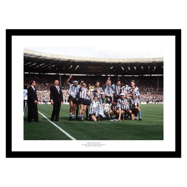 Coventry City 1987 FA Cup Final Team 18x12 inch Photo Memorabilia