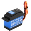 35KG RC Waterproof Brushless Motor Gear Servo Replacement for 1/8
