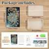 SHLUHA Diamond Art Kits for Adults Wooden Serving Trays with