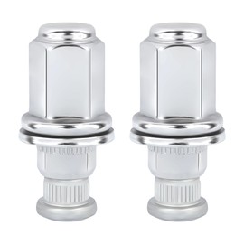 2Sets Wheel Studs and Lug Nuts Set OEM#4230135090,4230135100,M12x1.5 Tire Lug Nuts Compatible with Toyota Lexus Pontiac,Essential Car Accessories Lug Bolts for Secure Wheel Hubs(for Toyota)