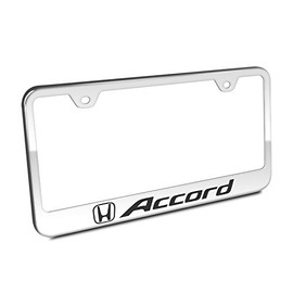 Au-Tomotive Gold, INC. Honda Accord Chrome License Frame