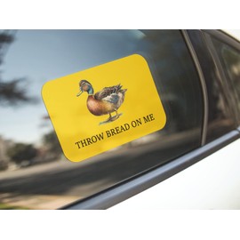 Throw Bread On Me Sticker Vinyl Bumper Stickers Decal Waterproof 2-Pack 5" X 3"