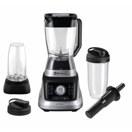 Koblenz Licuadora Profesional LKM-9610, Tecnología Reversible, 1400W, 2L Vaso Tritán 2 Vasos Personales 900ml, Perilla de Velocidad Ajustable, 6...   