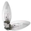 GE 22756 25-Watt 170-Lumen Decorative B13 Incandescent Light Bulb, Crystal