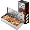 Shiwaki BBQ Smoker Box,Stainless Steel Smoke Box,Smoke Generator,Meat and Fish