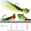 FOLANDO Sinking Metal Jig Lure 11cm 14 g with Feather
