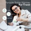 Momcozy Portable Bottle Warmer for Travel, Double Leak-Proof Travel Bottle